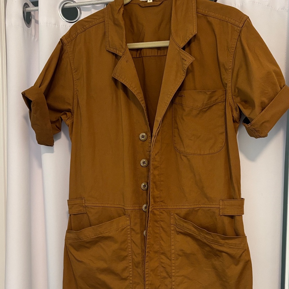 Alex Mill Rust-Brown Utility Jacket - image 1